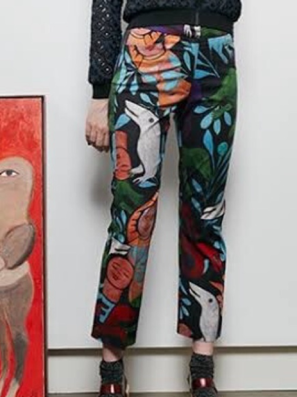 Gorman x Mirka Mora “DREAMING” Print Pants Bottoms Art All Over Size 12
